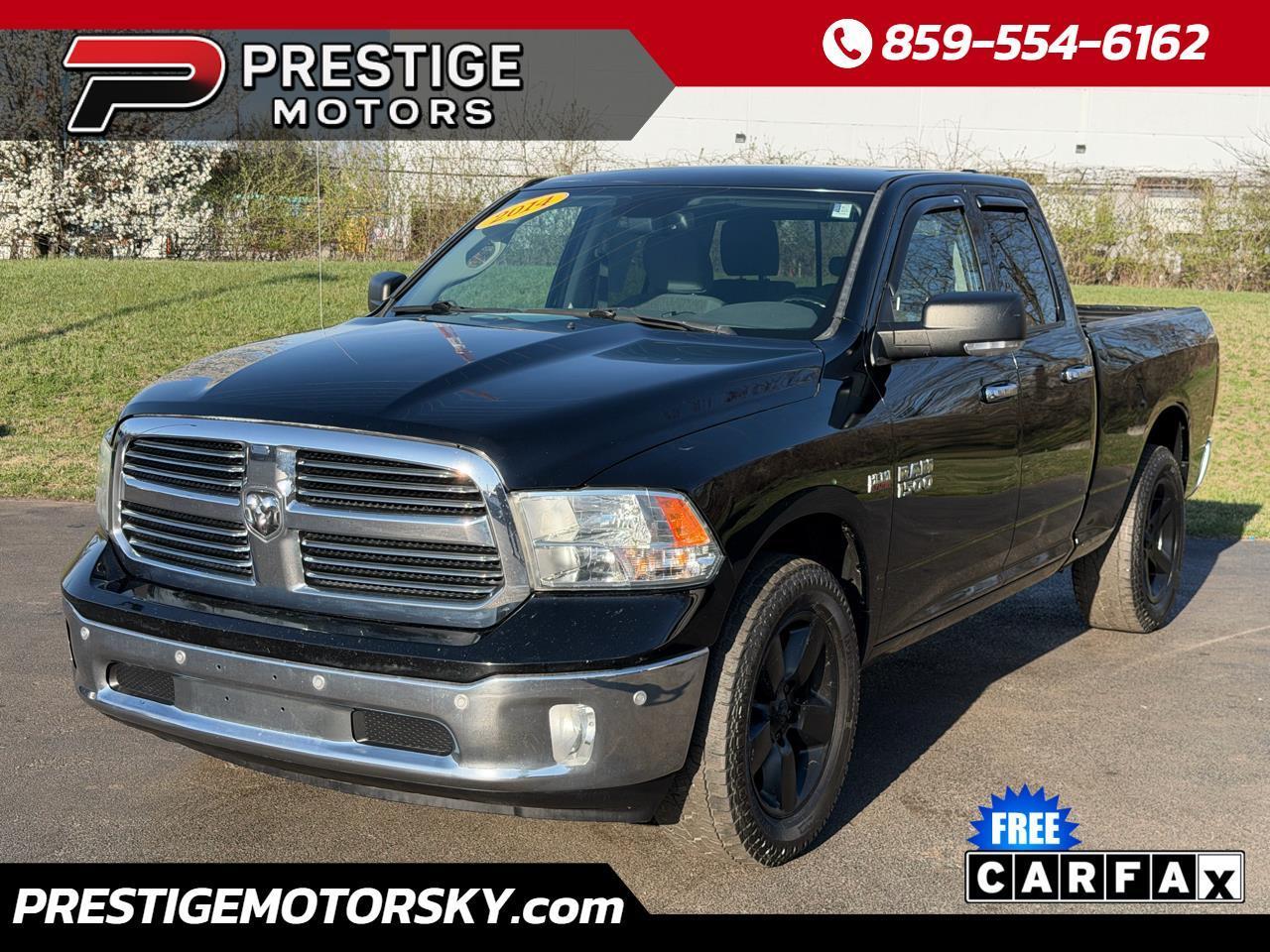 RAM 1500 4WD Quad Cab 140.5" Big Horn 2014