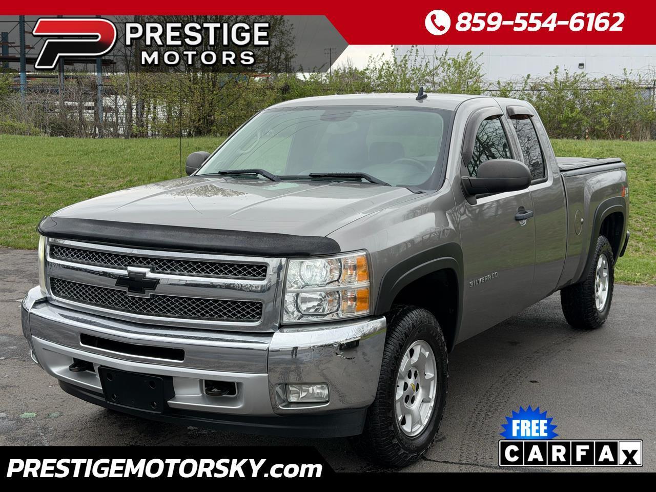 Chevrolet Silverado 1500 4WD Ext Cab 143.5" LT 2013