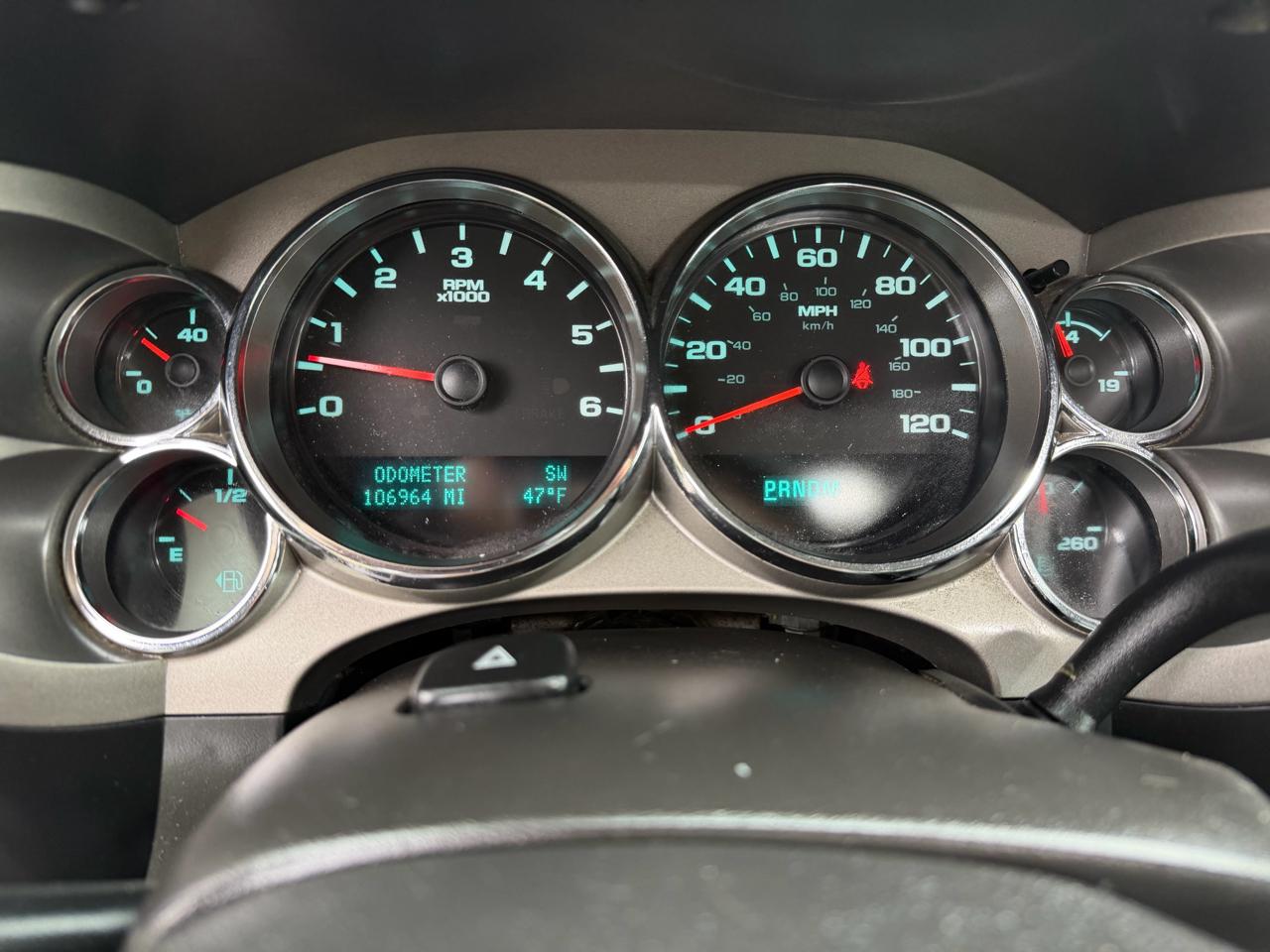 Chevrolet Silverado 1500 4WD Ext Cab 143.5" LT 2013