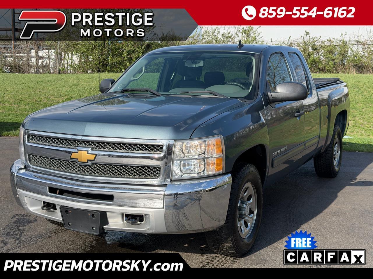 Chevrolet Silverado 1500 4WD Ext Cab 143.5" LS 2012