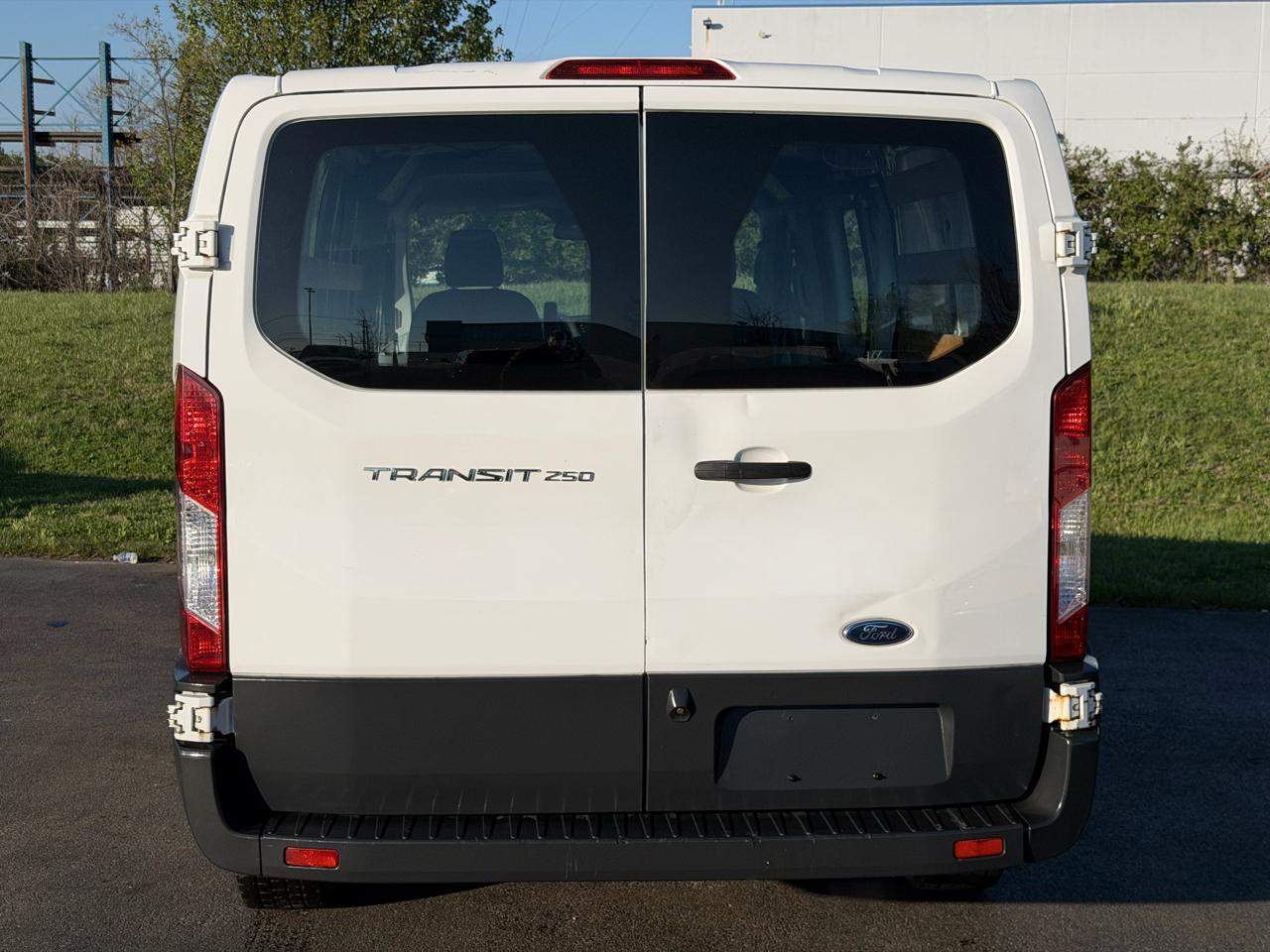 Ford Transit Van T-250 130" Low Rf 9000 GVWR Swing-Out RH Dr 2017