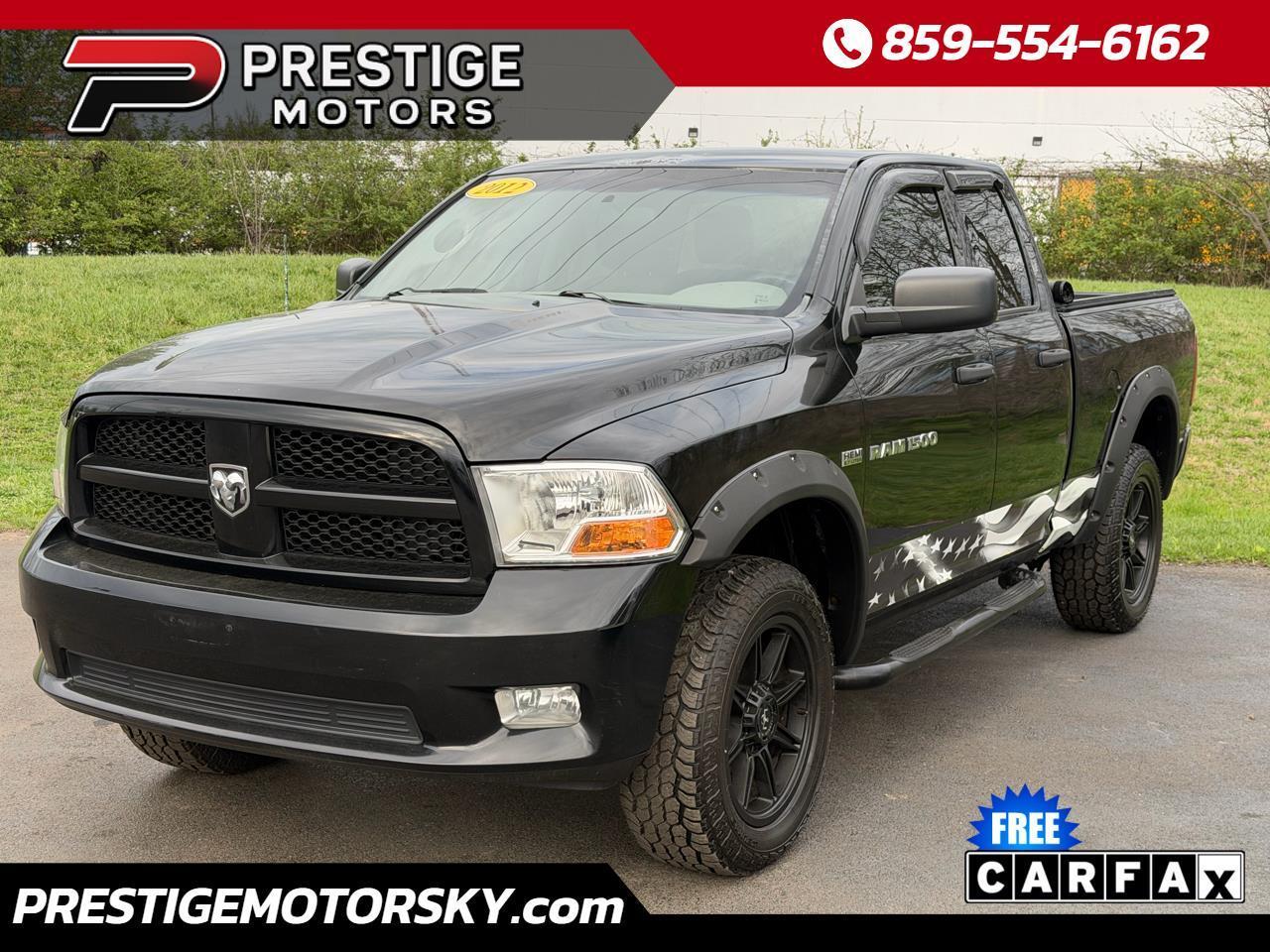 RAM 1500 4WD Quad Cab 140.5" Express 2012