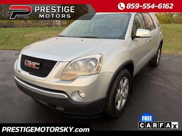 Silver 2012 GMC Acadia SLT-1 AWD SUV / Crossover All-Wheel Drive Automatic