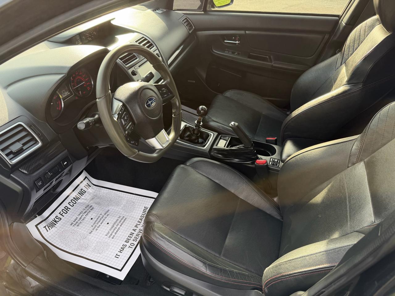 Subaru WRX 4dr Sdn Man Limited 2016