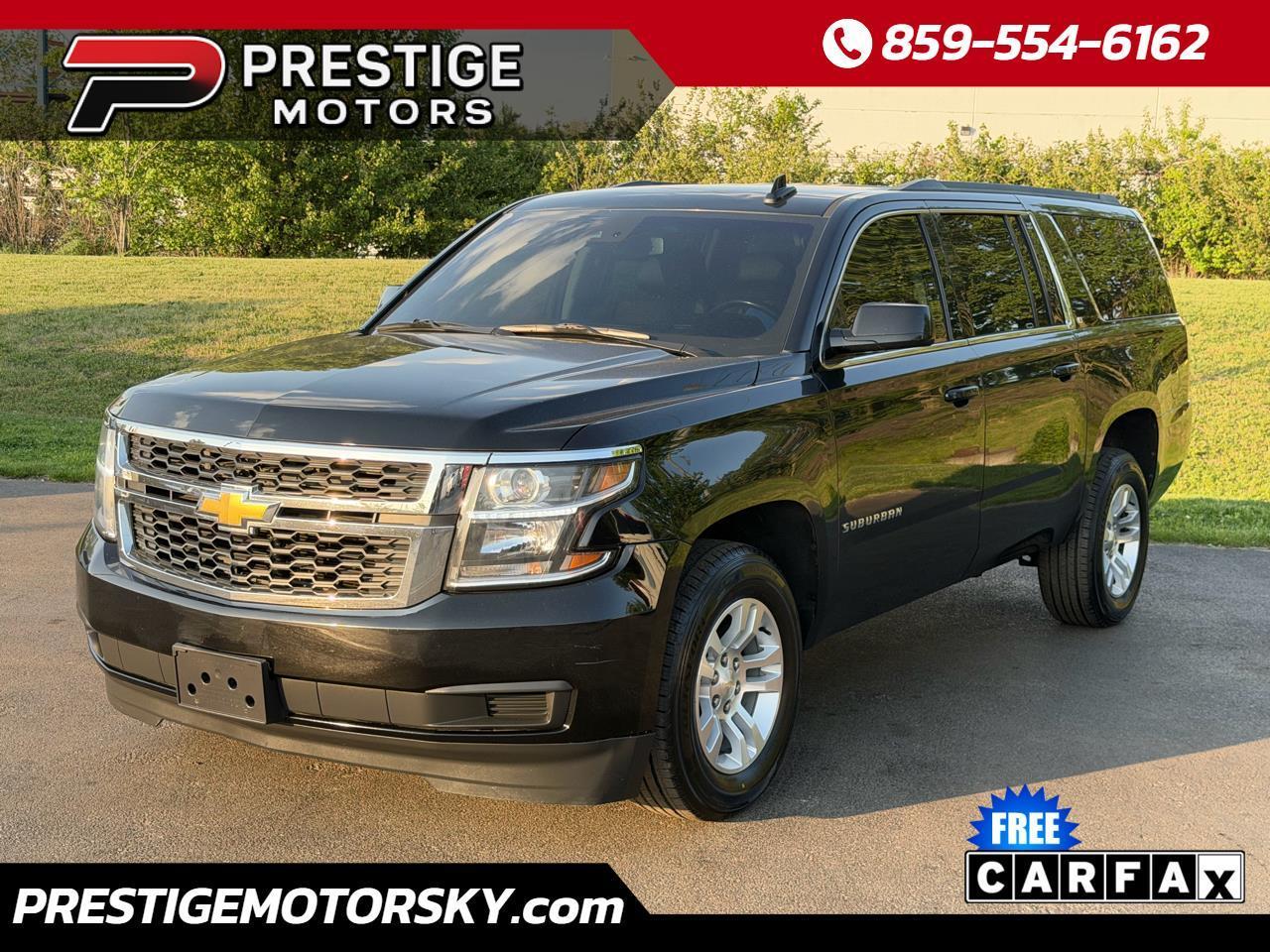 Chevrolet Suburban 4WD 4dr 1500 LT 2019