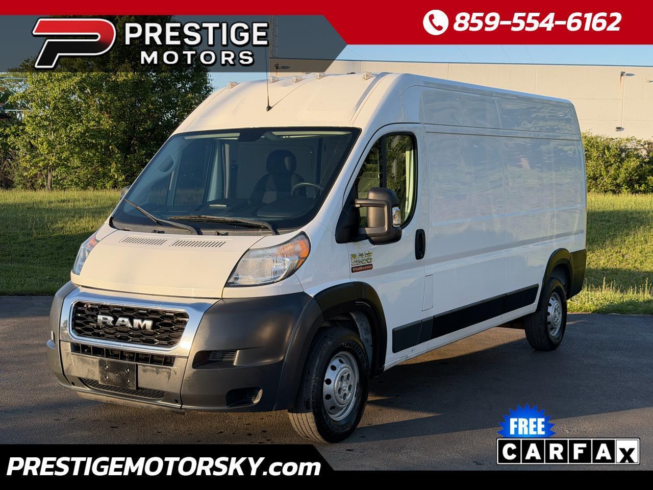 RAM ProMaster Cargo Van 2500 High Roof 159" WB 2021