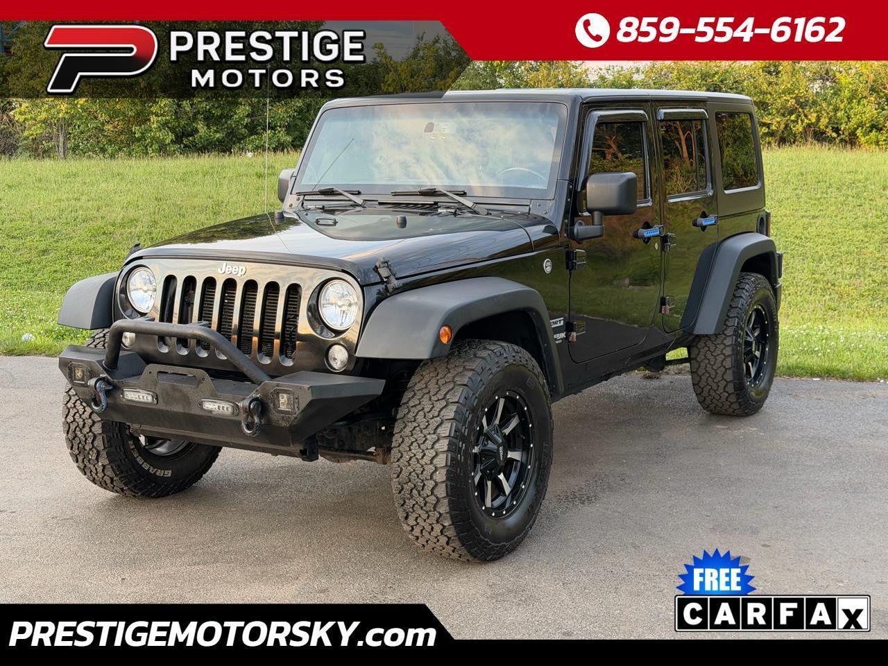 Jeep Wrangler JK Unlimited Sport S 4x4 2018
