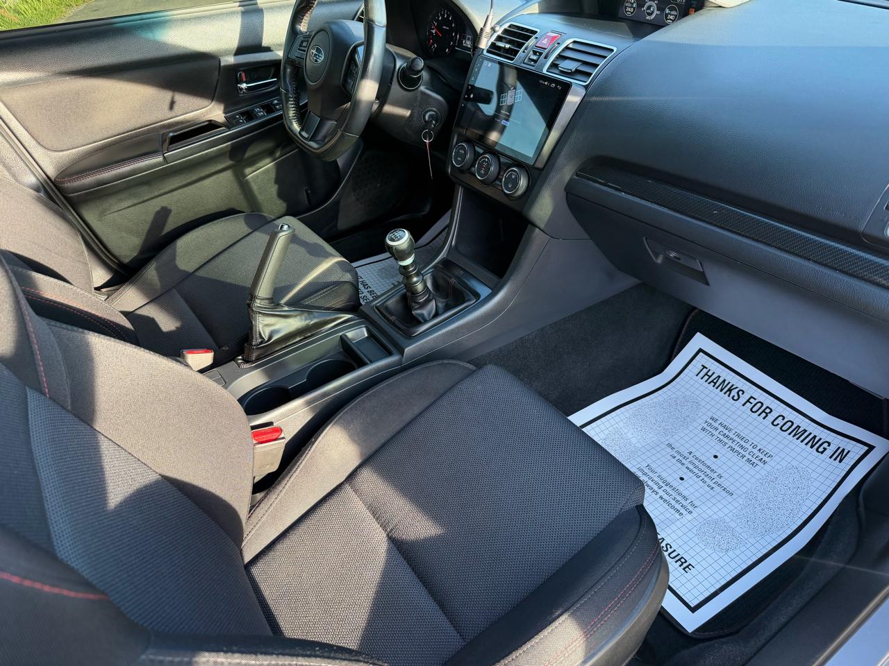 Subaru WRX Manual 2018