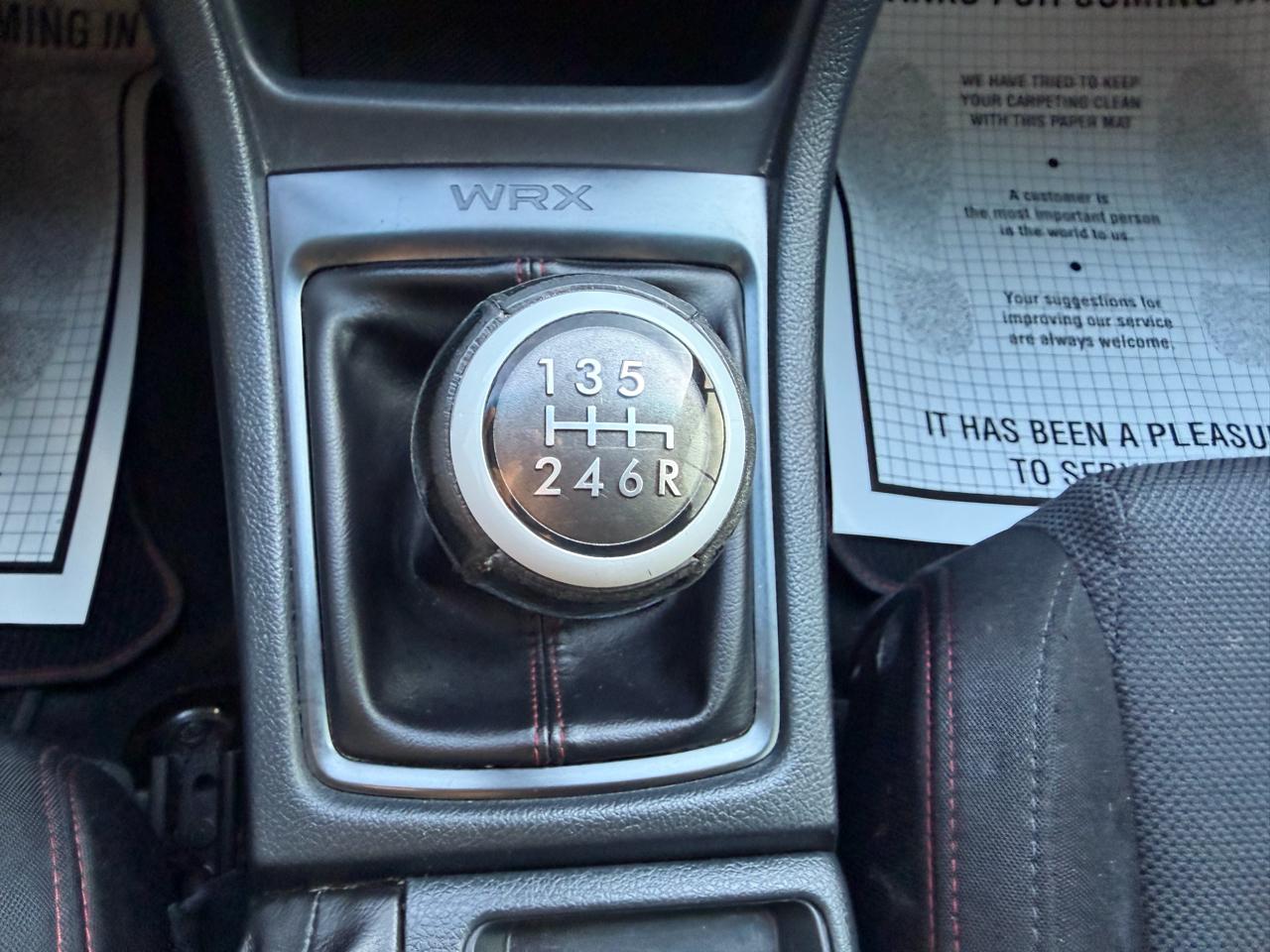 Subaru WRX Manual 2018