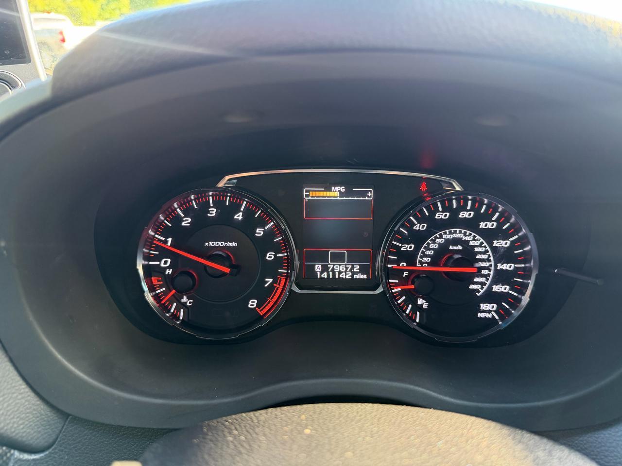 Subaru WRX Manual 2018