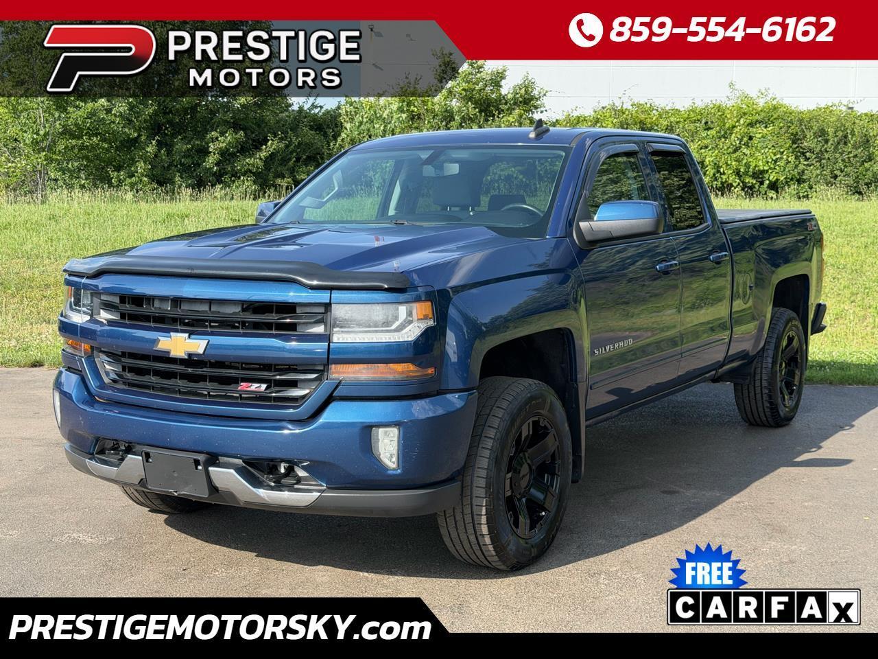 Chevrolet Silverado 1500 4WD Double Cab 143.5" LT w/2LT 2016