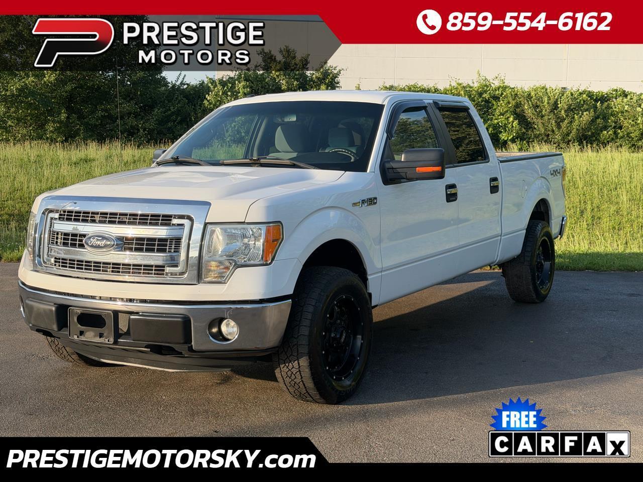 Ford F-150 4WD SuperCrew 145" Platinum 2013