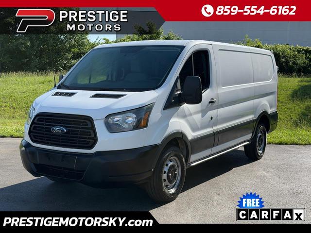 White 2015 Ford Transit Cargo 250 3dr SWB Low Roof with Sliding Passenger Side Door Van Rear-Wheel Drive 5-Speed Automatic