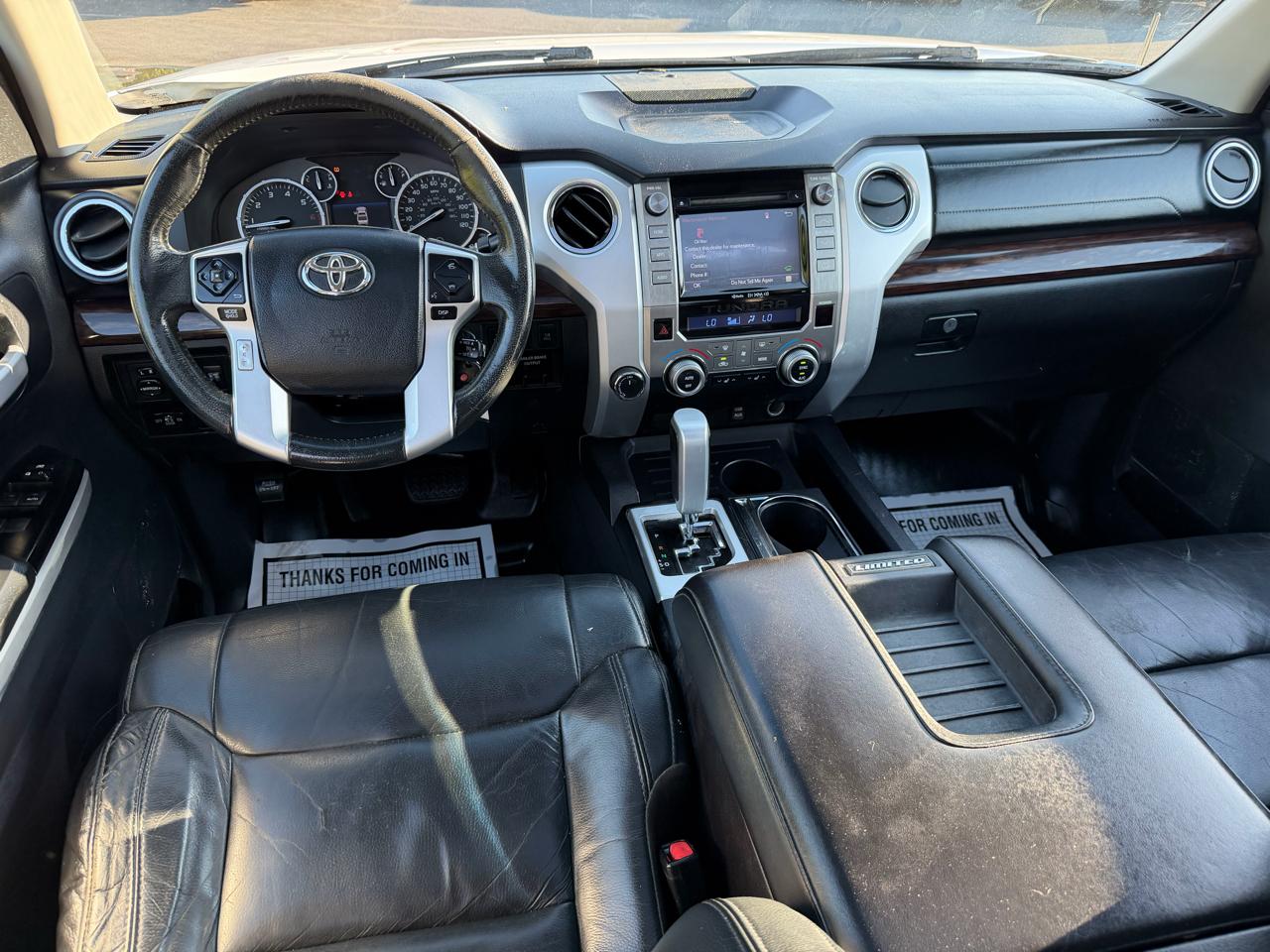 Toyota Tundra 4WD Truck CrewMax 5.7L V8 6-Spd AT LTD (Natl) 2016