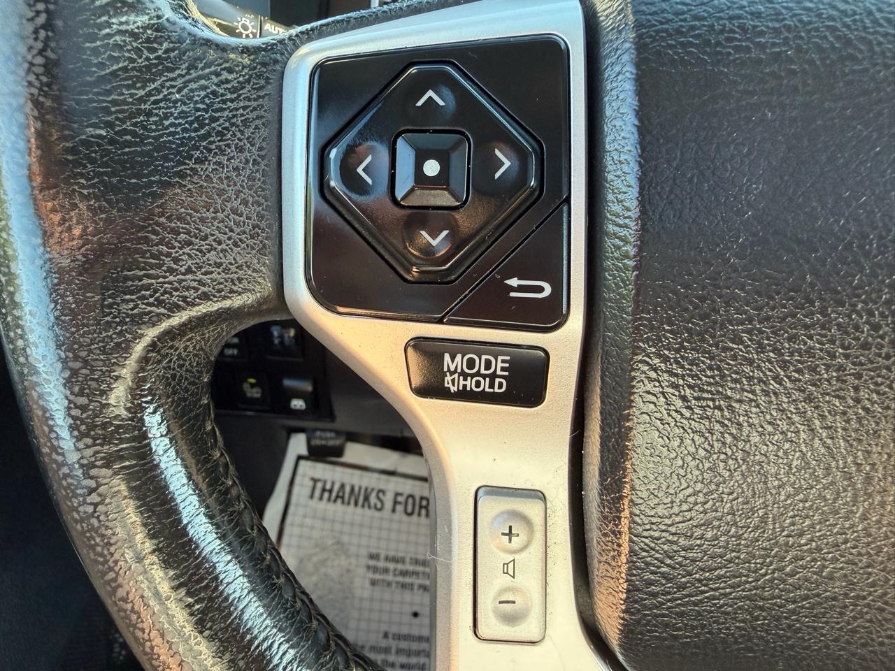 Toyota Tundra 4WD Truck CrewMax 5.7L V8 6-Spd AT LTD (Natl) 2016