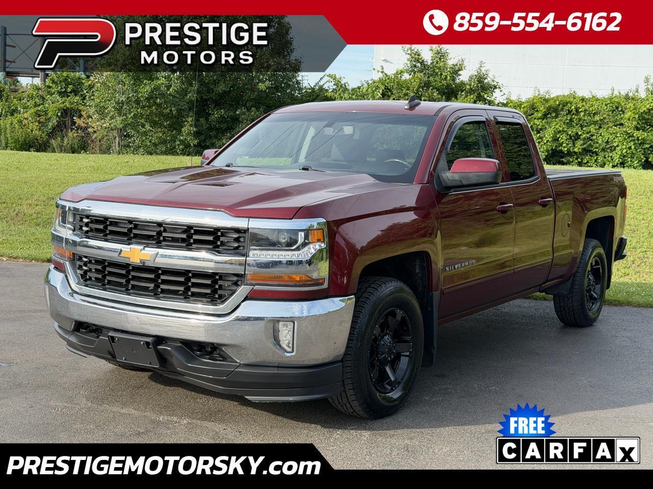 Chevrolet Silverado 1500 4WD Double Cab 143.5" LT w/1LT 2016