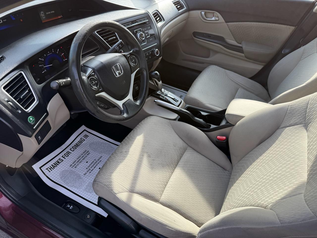 Honda Civic Sedan 4dr CVT LX 2015
