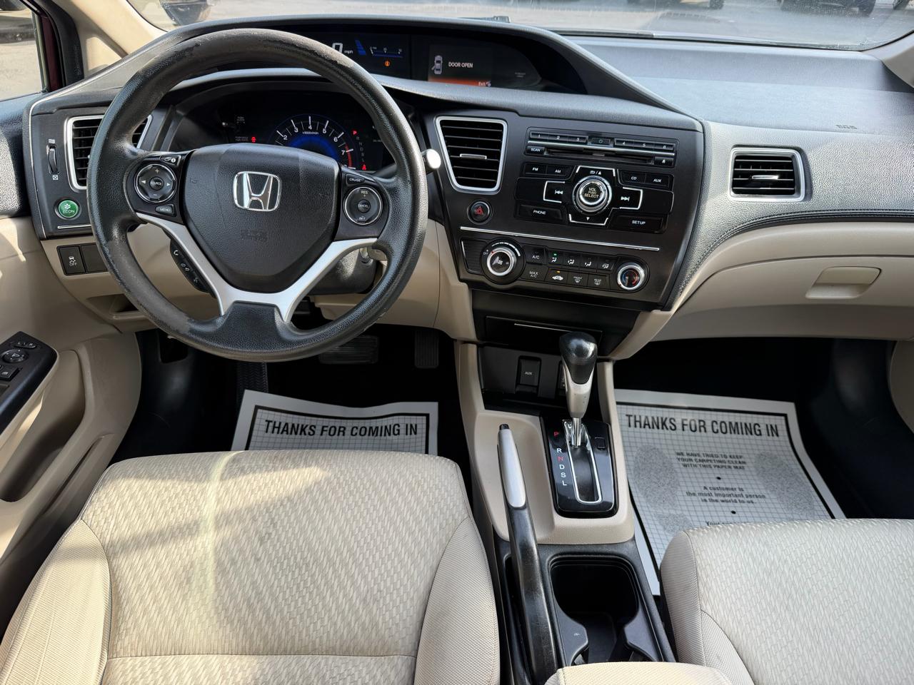 Honda Civic Sedan 4dr CVT LX 2015