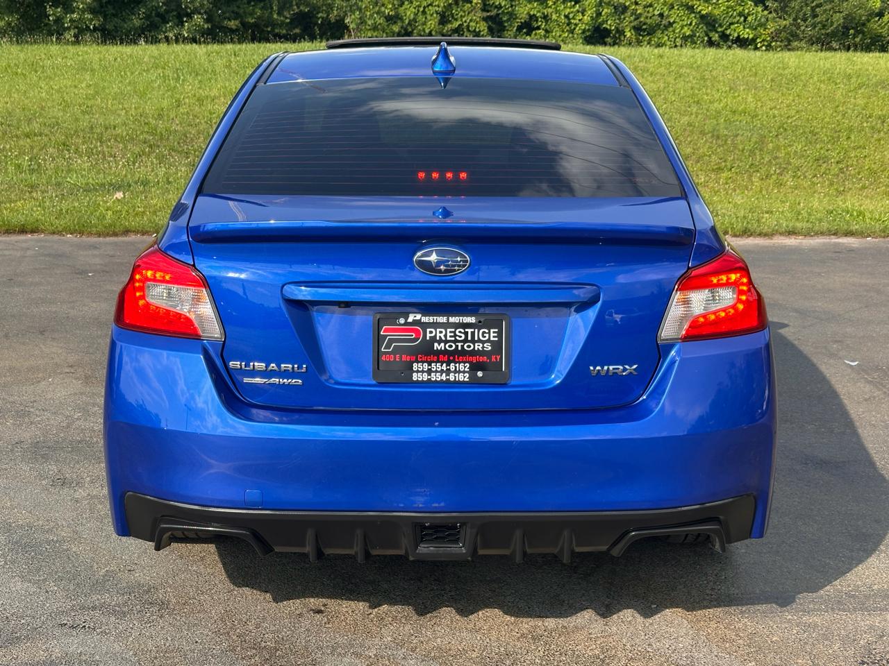 Subaru WRX Premium Manual 2019