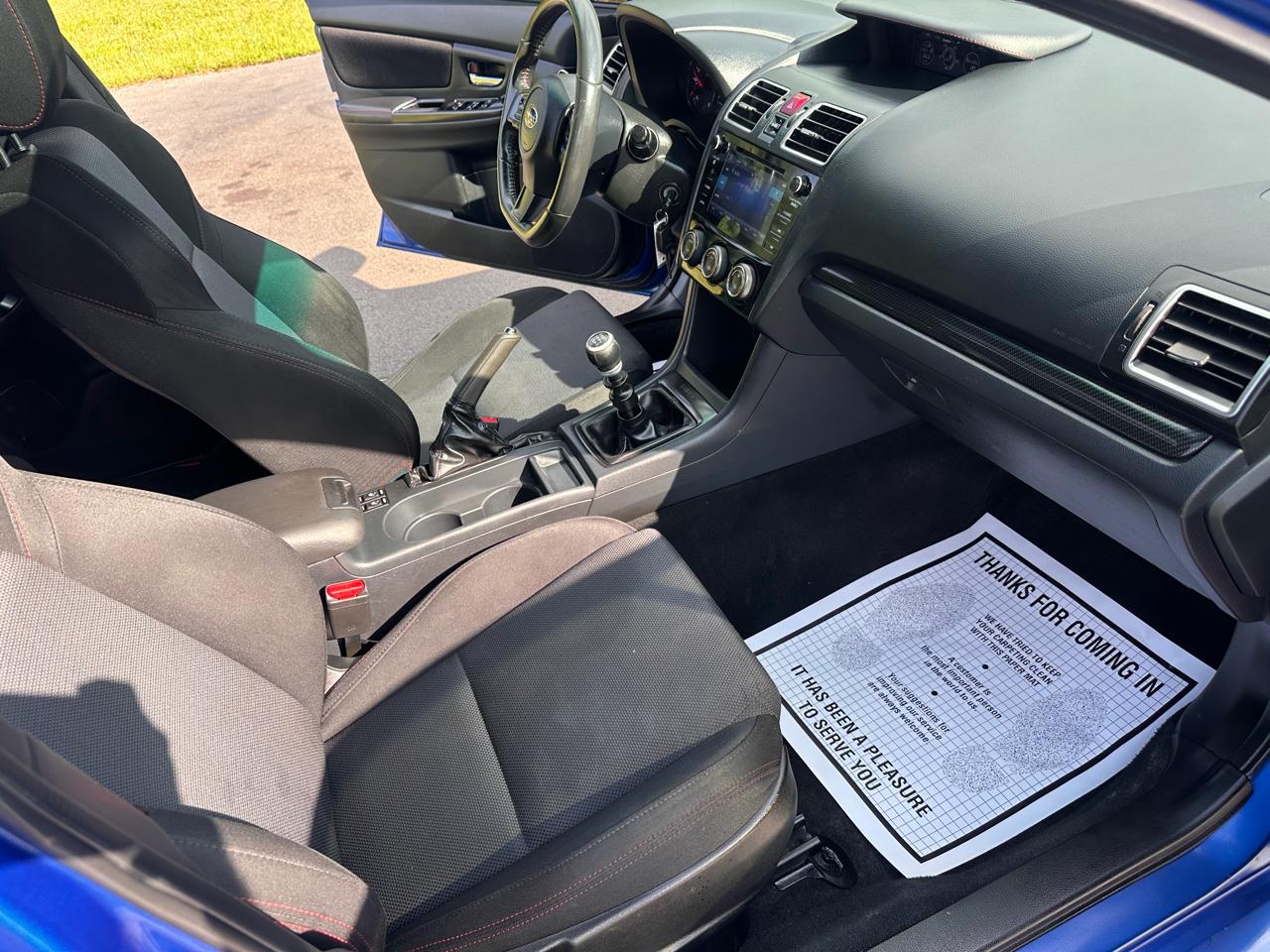 Subaru WRX Premium Manual 2019