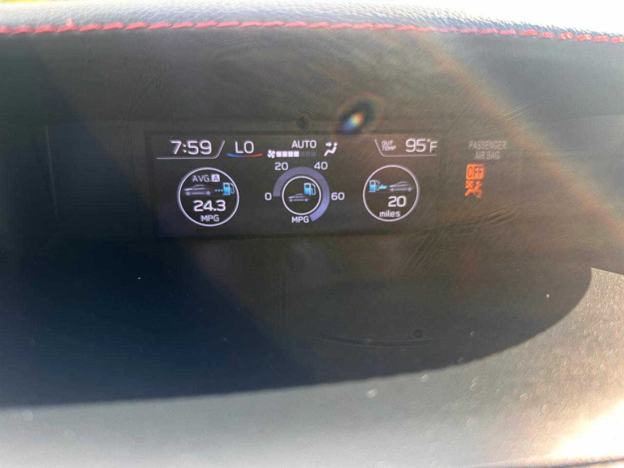 Subaru WRX Premium Manual 2019