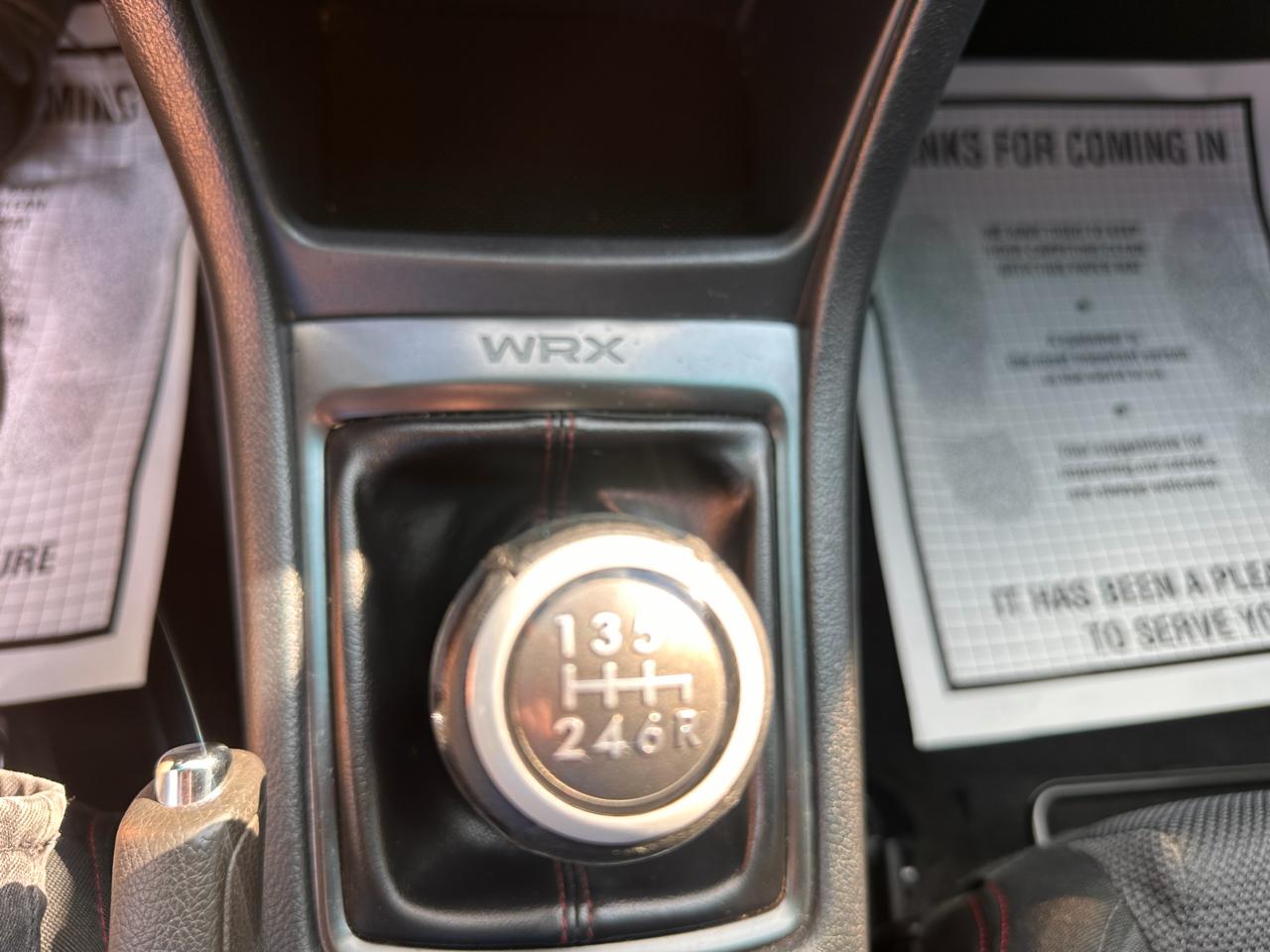 Subaru WRX Premium Manual 2019