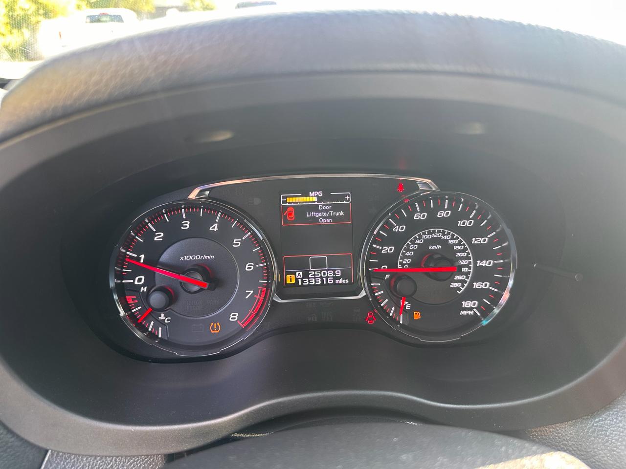 Subaru WRX Premium Manual 2019