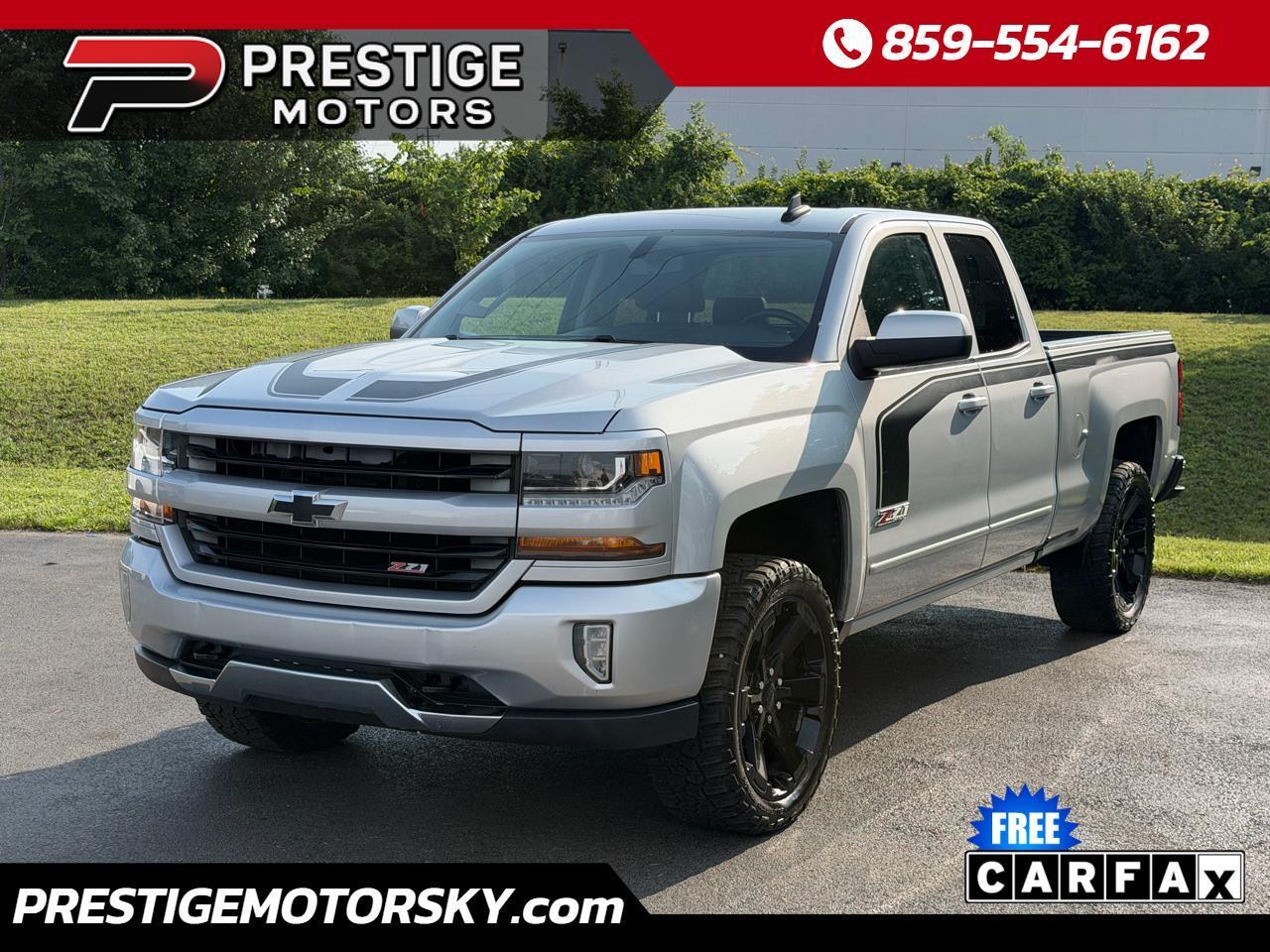 Chevrolet Silverado 1500 4WD Double Cab 143.5" LT w/2LT 2016