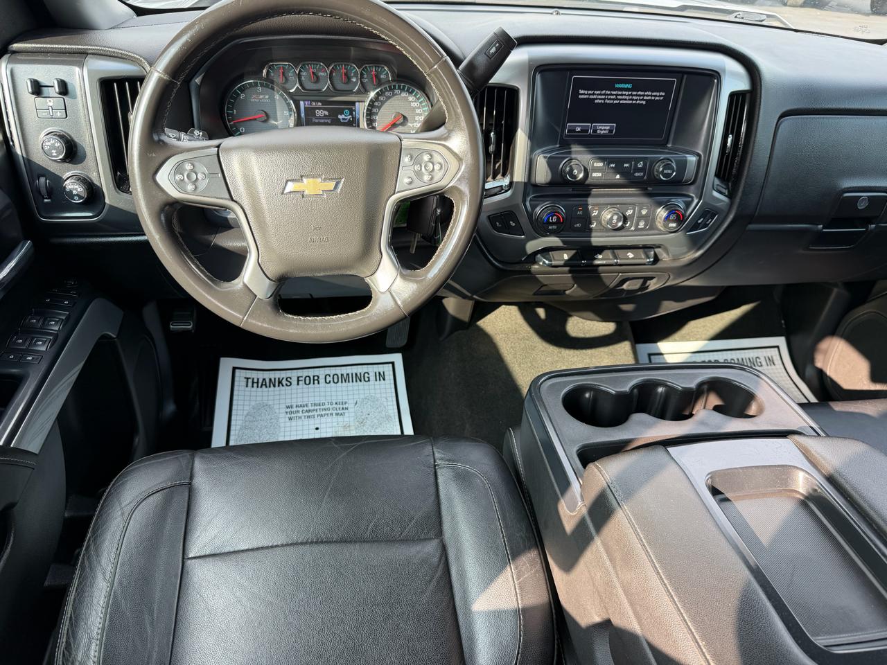 Chevrolet Silverado 1500 4WD Double Cab 143.5" LT w/2LT 2016