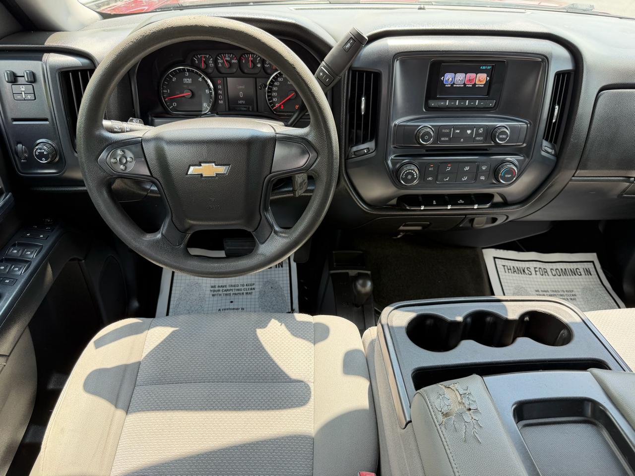 Chevrolet Silverado 1500 4WD Double Cab 143.5" Work Truck w/2WT 2014