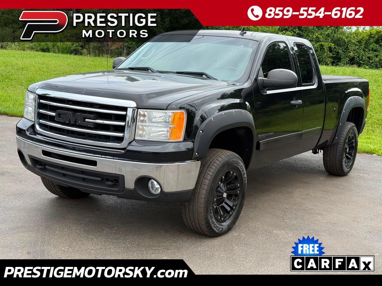 GMC Sierra 1500 4WD Ext Cab 143.5" SLE 2013