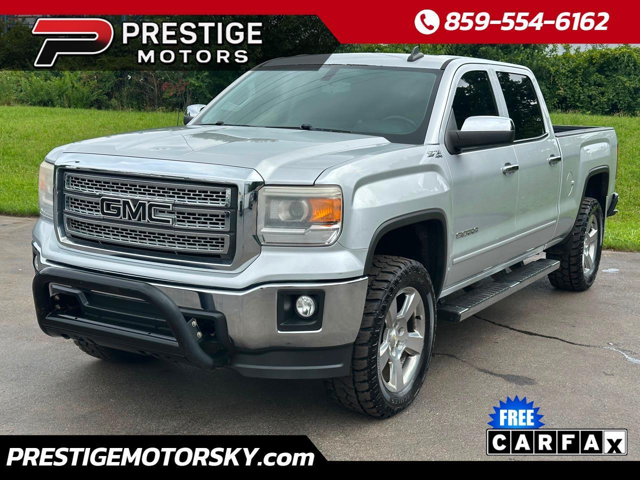 GMC Sierra 1500 4WD Crew Cab 153.0" SLE 2015