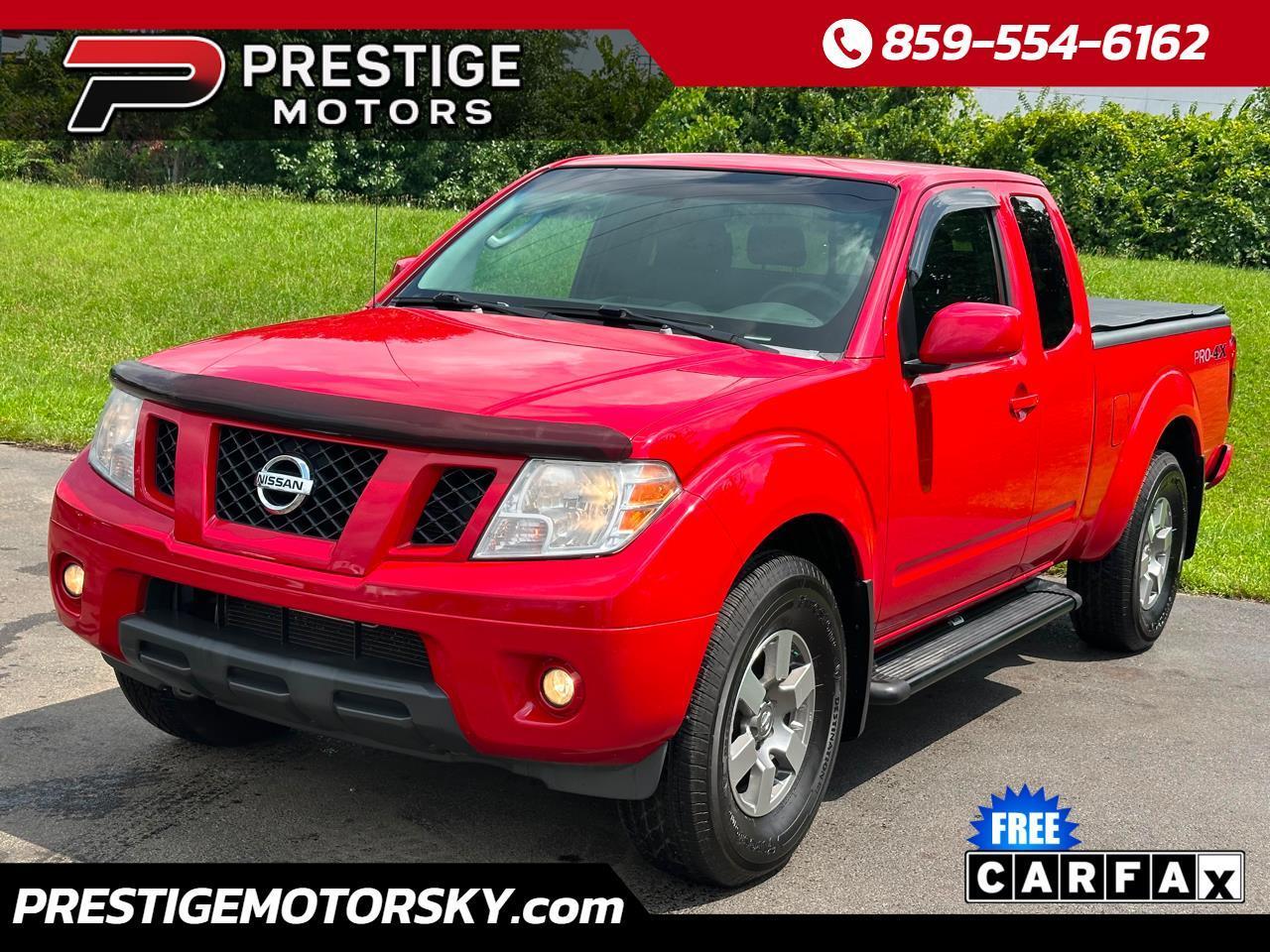 Nissan Frontier 4WD King Cab Auto PRO-4X 2009
