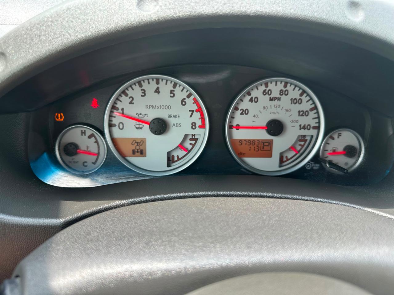 Nissan Frontier 4WD King Cab Auto PRO-4X 2009