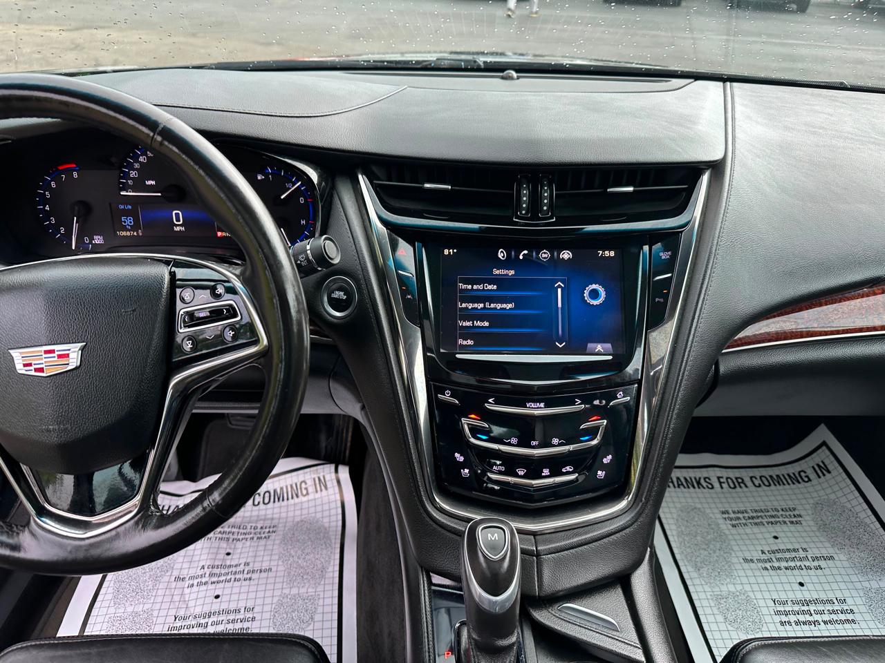 Cadillac CTS Sedan 4dr Sdn 2.0L Turbo Luxury AWD 2015