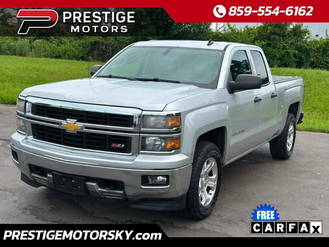 Chevrolet Silverado 1500 4WD Double Cab 143.5" LT w/2LT 2014
