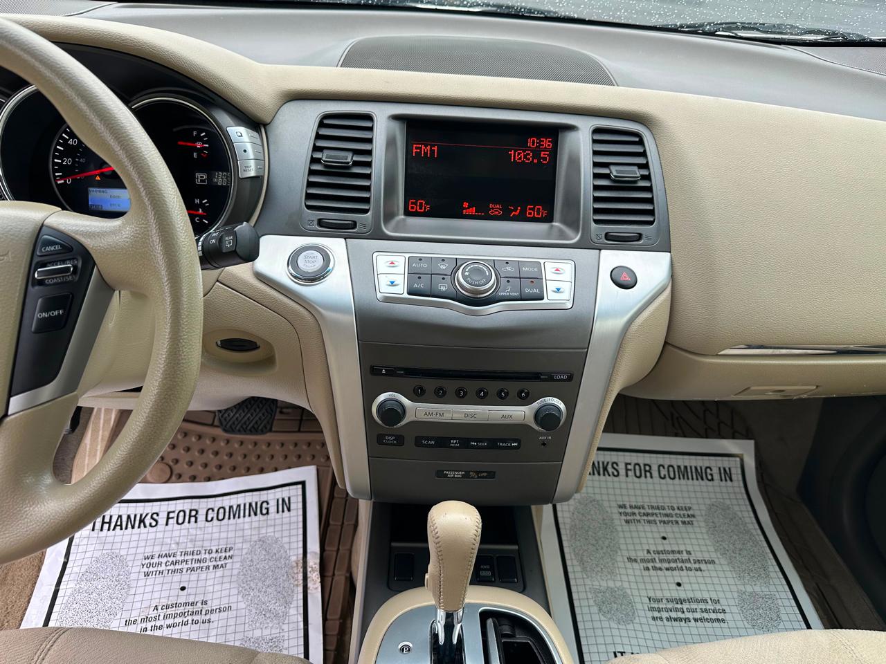 Nissan Murano AWD 4dr S 2014