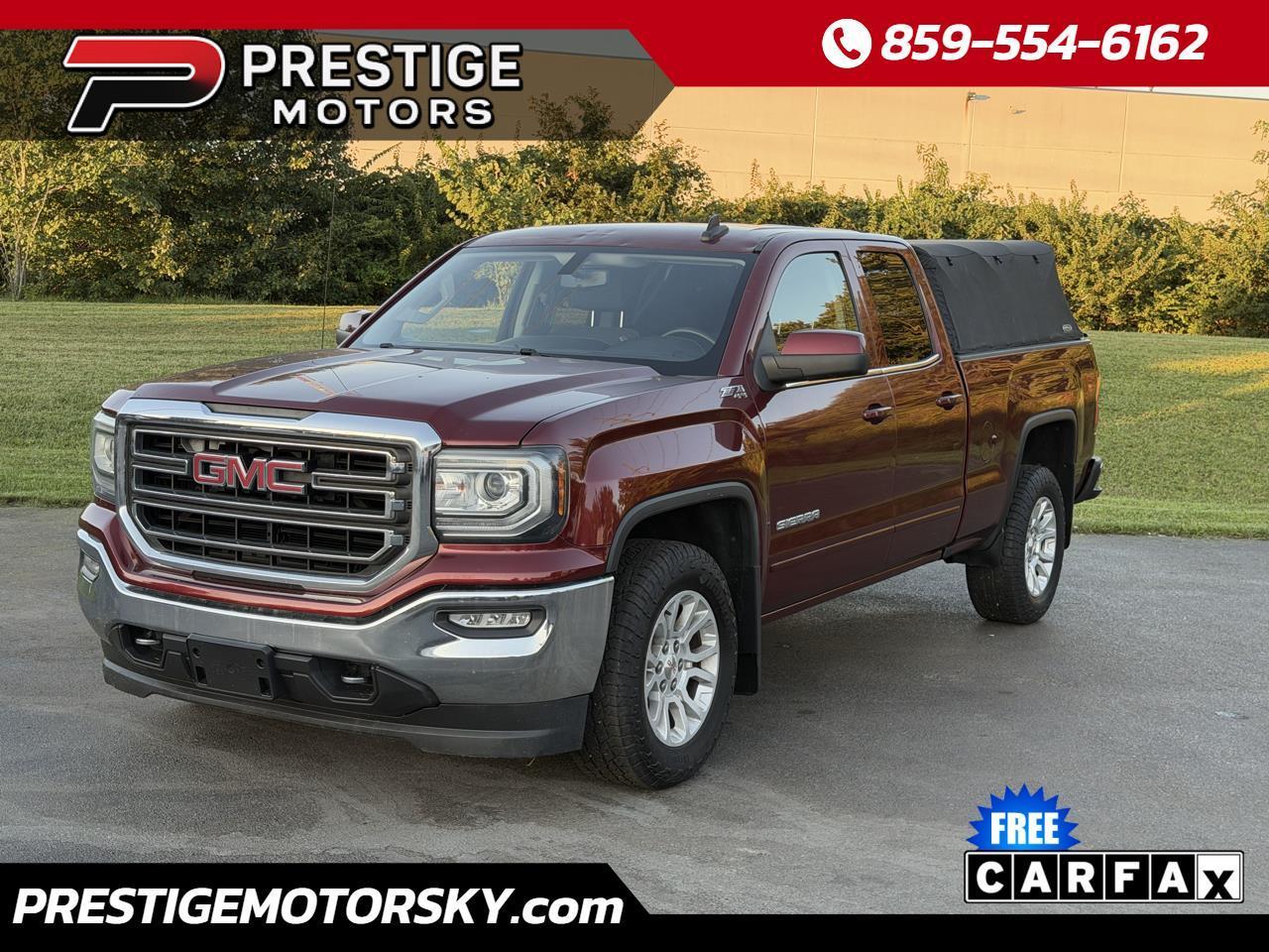 Red (Maroon) 2017 GMC Sierra 1500 Pickup Truck Four-Wheel Drive 6-Speed Automatic