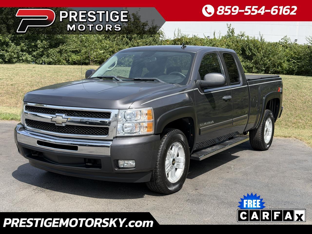 2011 Chevrolet Silverado 1500 4WD Ext Cab 143.5" LT