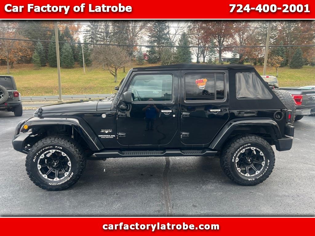 2016 Jeep Wrangler Unlimited Sahara 4WD