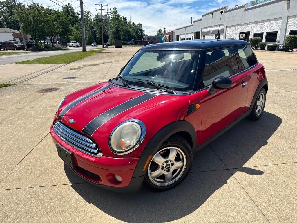 Red 2008 MINI Cooper Base Coupe Front-Wheel Drive Automatic