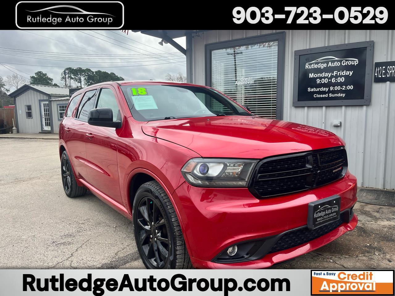 2018 Dodge Durango SXT Plus