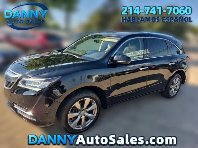 Black 2014 Acura MDX SUV / Crossover Front-Wheel Drive Automatic