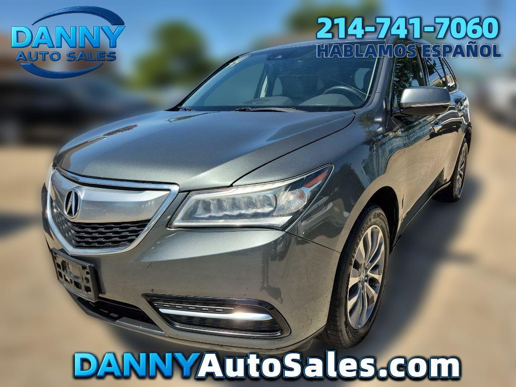 Green 2016 Acura MDX SUV / Crossover All-Wheel Drive Automatic