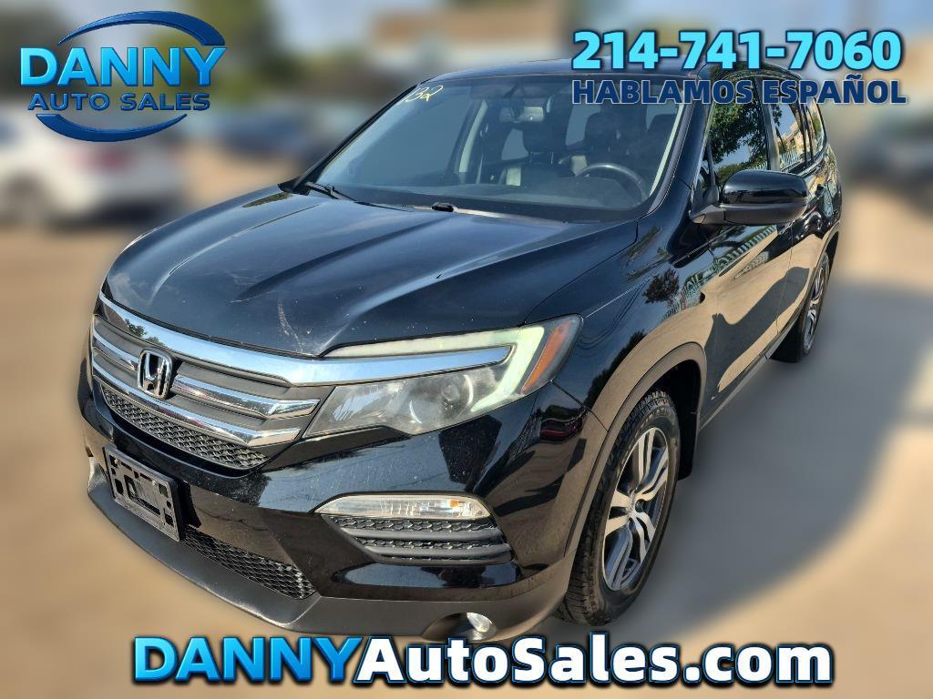 Black 2017 Honda Pilot SUV / Crossover Front-Wheel Drive Automatic