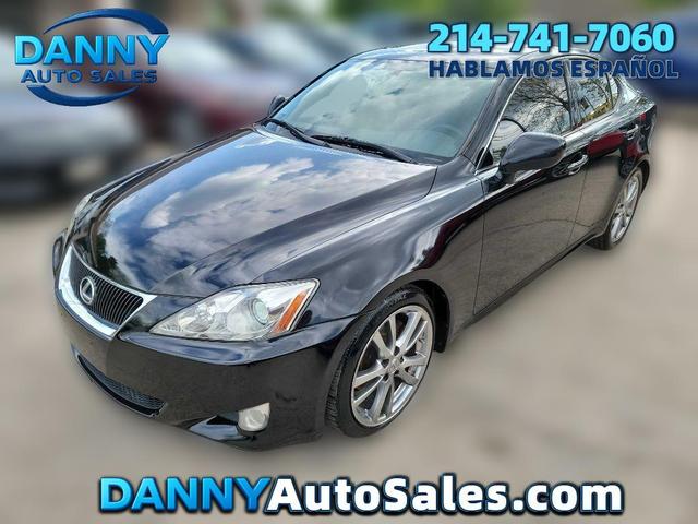 Black 2008 Lexus IS Sedan Rear-Wheel Drive Automatic