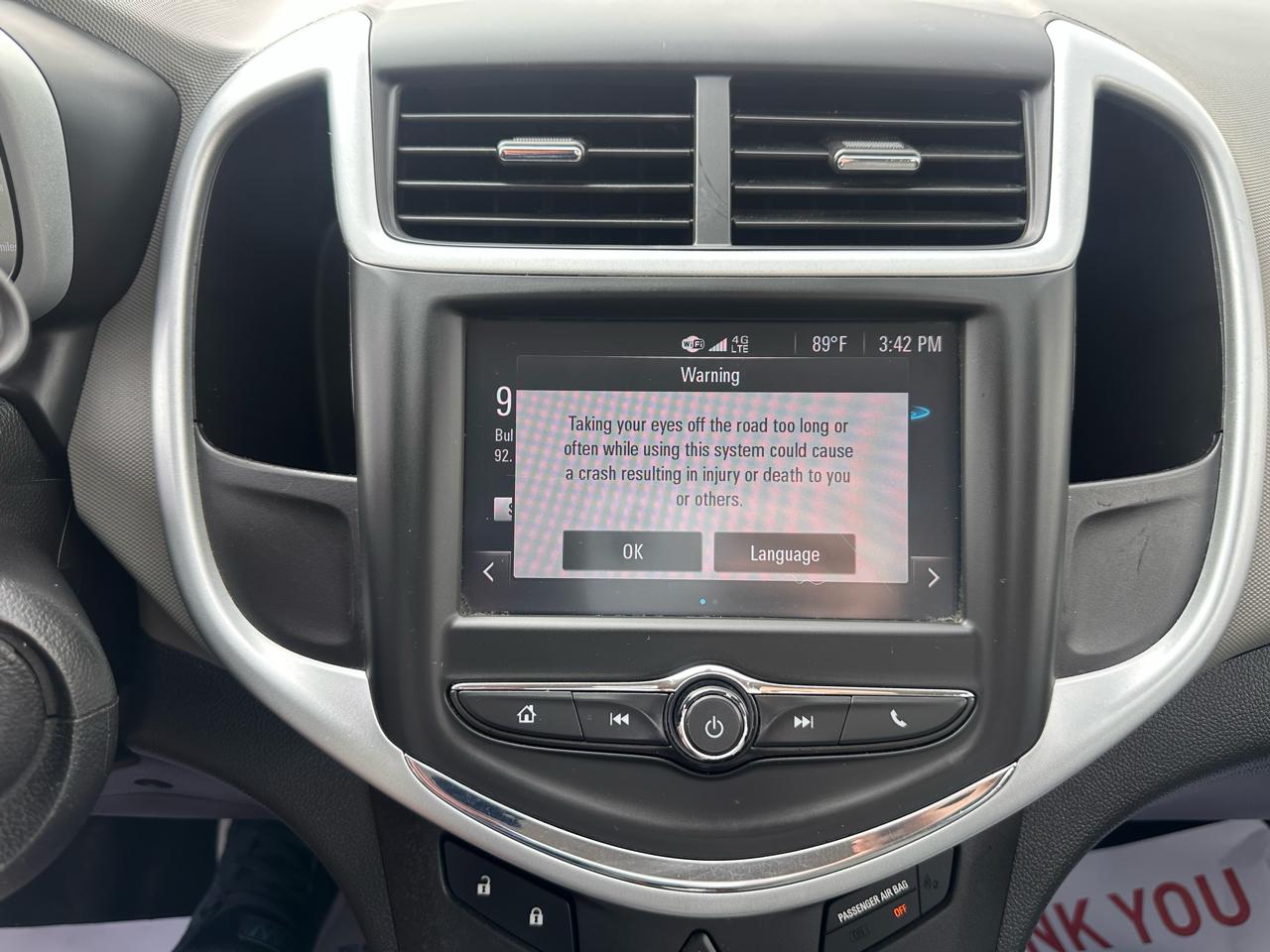 Chevrolet Sonic LS Auto Sedan 2017