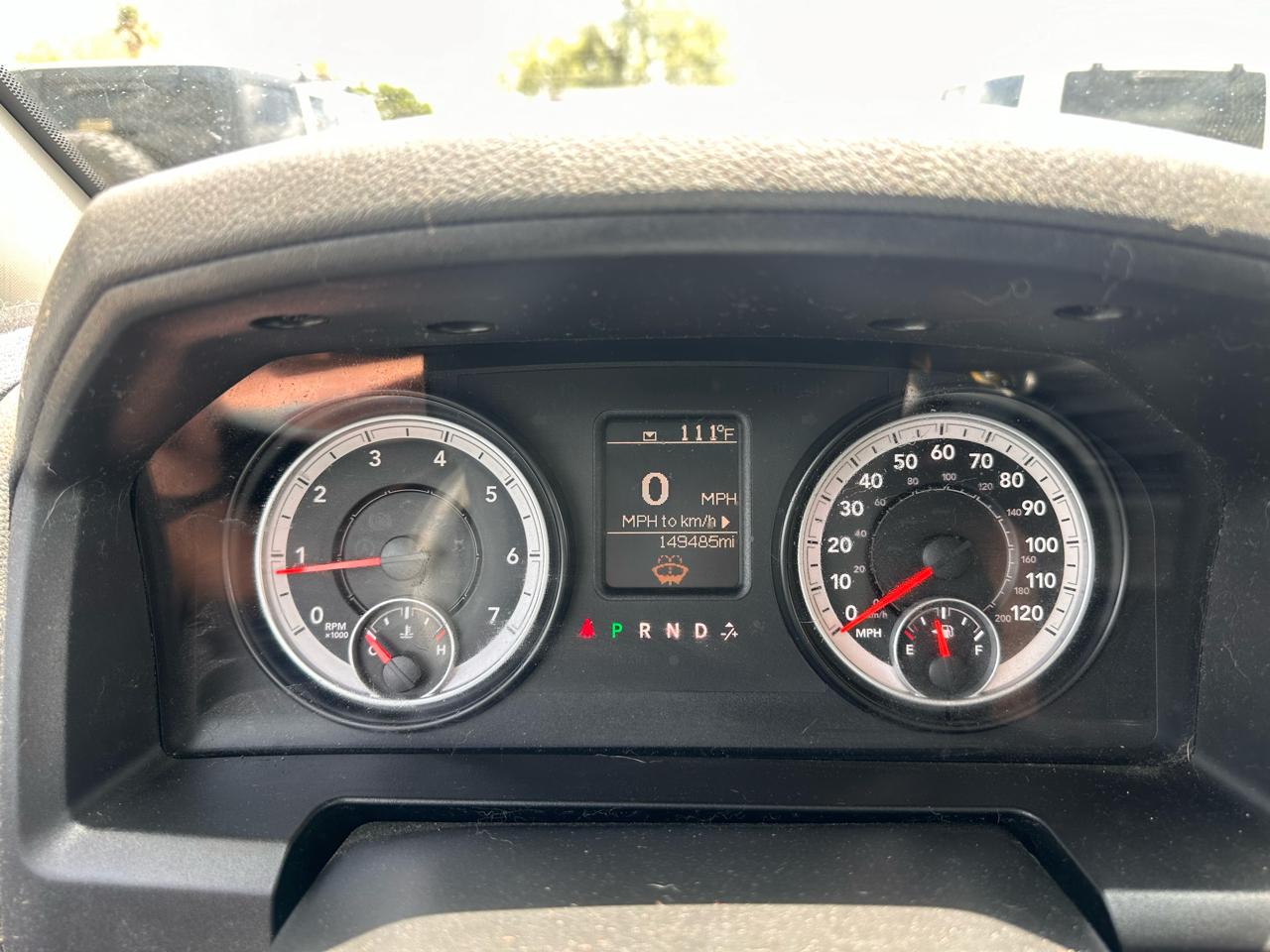 RAM 1500 Tradesman Crew Cab SWB 4WD 2013