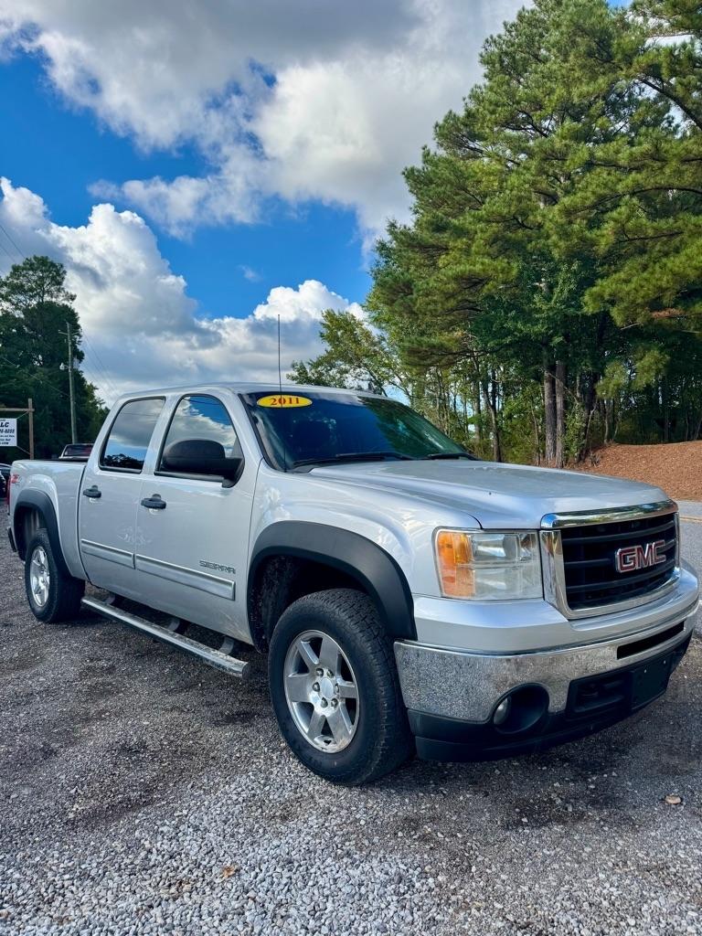GMC Sierra 1500 4WD Crew Cab 143.5" SLE 2011