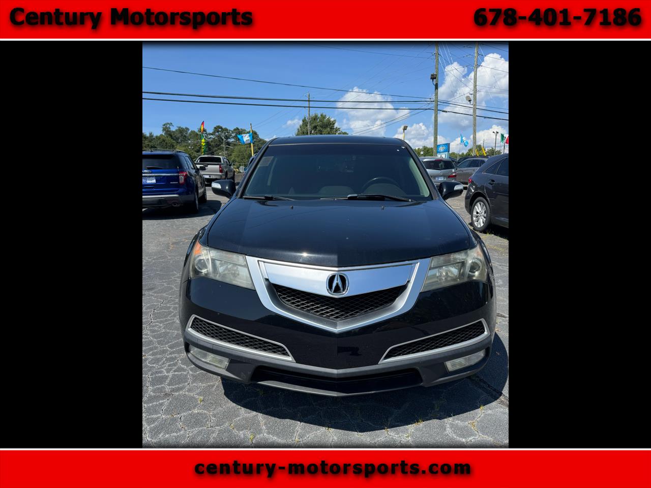 2013 Acura MDX 6-Spd AT w/Tech Package